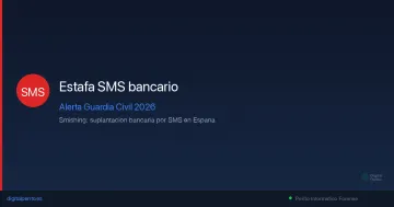 Estafa SMS bancario en España: alerta Guardia Civil marzo 2026