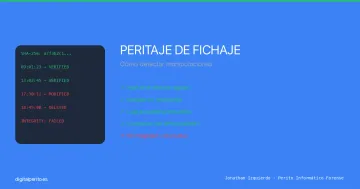 Peritaje de fichaje: cómo un perito detecta manipulaciones